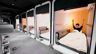 3 Days inside Japan’s Luxury Capsule Hotel  The First Cabin Tokyo 🇯🇵 [upl. by Austin]