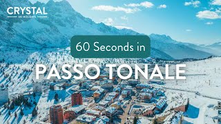 60 seconds in Passo Tonale Italy  Crystal Ski Holidays [upl. by Sidonie]