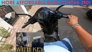 2024 Bajaj Chetak 2901 Ride Review  Same 29 kWh battery as Urbane Model but with less price [upl. by Vergil326]