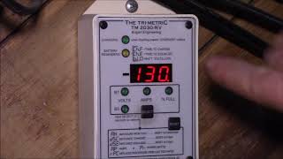 Trimetric Battery Monitor on a 4S Lithium Ion Battery Bank [upl. by Tann377]