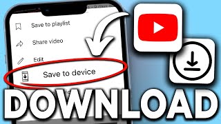 How to Download YouTube Video to Phone Gallery 2024  Download Video From YouTube iPhoneAndroid [upl. by Ronen]