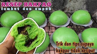 2 RESEP BAKPAO MULUS LEMBUT amp ANTI KERIPUT [upl. by Oynotna]