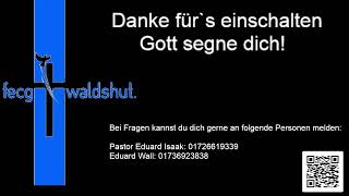 Sonntagsgottesdienst 10112024 [upl. by Berhley]