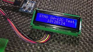 STM8S Software I2C Example  DS1307 [upl. by Schertz]