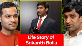 Inspirational Life Story Of Srikanth Bolla  From Struggle To Success  Raj Shamani Clips [upl. by Ahsenev]