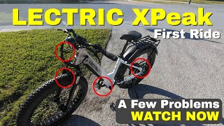 Lectric XPeak eBike First Review [upl. by Robbie]