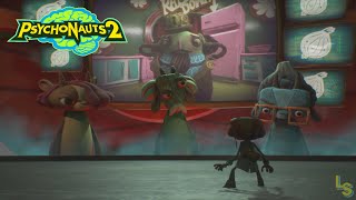 Psychonauts2  Easily defeat Gluttonous Goats [upl. by Stets]