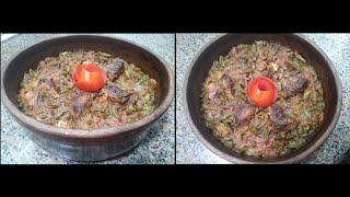 احلى طاجن🥘 فاصوليا باللحمه 🥩فى الفرن ولا اروع من كده😋👍 [upl. by Adrianne477]