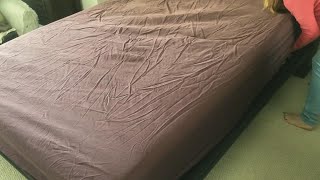 Drs Rx A Simple Trick to Putting on Fitted Bedsheet [upl. by Otho589]