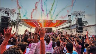 Dj Chetas Holi Rang Barse  Balam Pichkari  Titliyan  Live At Toybeach Ground [upl. by Corsetti]