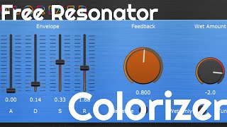 Free Resonator  Colorizer by Laboratorio di Informatica Musicale No Talking [upl. by Akcira]