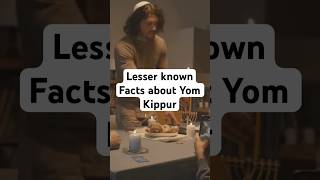 Lesser Known Facts About Yom Kippur [upl. by Yrac733]