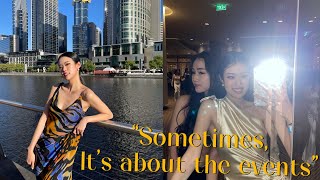 Melbourne vlog quotSometimes its about the eventsquot  EP 20  Biomedicine amp AA Ball [upl. by Prudie]