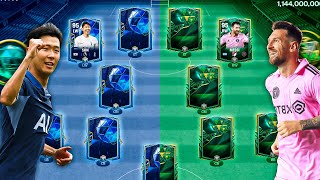 Winter Wildcards X National Valour  Special X Squad Builder Messi X Son Fc Mobile [upl. by Locklin]