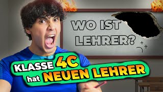 Die KLASSE 4C bekommt einen NEUEN LEHRER 😳😂  Schule mit 4C  Mohi07 [upl. by Aerdnuahs]