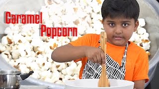 How to make Caramel popcorn at home  candy making  home made popcorn recipe [upl. by Foy]