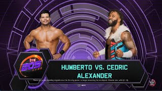 Humberto Carrillo Vs Cedric Alexander205 Live [upl. by Bertina]