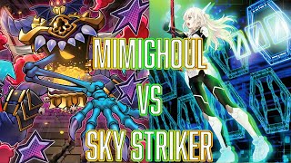 YUGIOH MimiGhoul VS Sky Striker Live Duel [upl. by Euphemie]