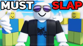 Roblox slap battles made me slightly angry [upl. by Aznarepse988]