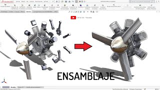 Tutorial de ensamblaje  SolidWorks [upl. by Frye]