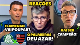 REAÇÕES APÓS CONFRONTO DEFINIDO DA COPA DO BRASIL ENTRE PALMEIRAS E FLAMENGO [upl. by Hettie]