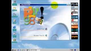 Microsoft Plus 98  Come installarlo  How to install [upl. by Ahsead324]