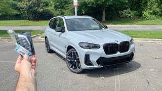 2024 BMW X3 M40i Start Up Exhaust Test Drive Walkaround POV and Review [upl. by Enived]