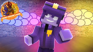 Minecraft Freddys Pizzaria 20 PURPLE GUY [upl. by Bissell]