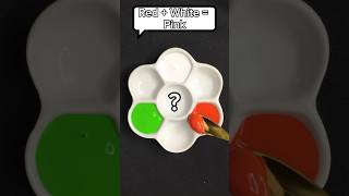 White  Green  Red   Guess the final color 😀 [upl. by Bayless]