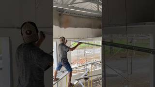 plaster ceiling construction shorts youtubeshorts ytshorts youtube youtuber fyp construction [upl. by Leidgam240]