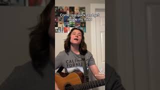 Jonah Kagen  God Needs the Devil Short Acoustic Cover singer newmusic cover song singing [upl. by Aekim954]