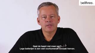 How to Batterijen van de ontvanger vervangen witte handzender [upl. by Icam]