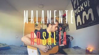 ROSALÍA  MALAMENTE Cap1 Augurio  Guitar Cover [upl. by Aneem]