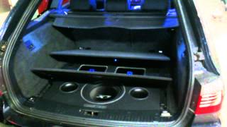 BMW 5 E61 Alpine Hifi installation [upl. by Teddy]