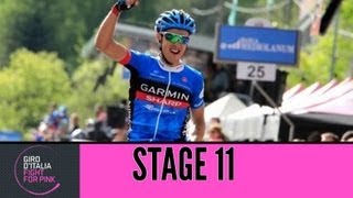 Giro dItalia 2013 Tappa  Stage 11 Official Highlights [upl. by Mallis]