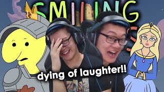 SMILING FRIENDS had the FUNNIEST plot twist 1x06 REACTION [upl. by Su460]