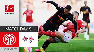 1 FSV Mainz 05  RB Leipzig 11  Highlights  Matchday 9 – Bundesliga 202223 [upl. by Atiuqihs]