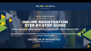 BACHELOR OF HEALTH SCIENCES IN BIOKINETICS Q61455 [upl. by Scrivings779]