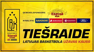 Latvijas Basketbola Užavas Kauss  CēsisCēsu sporta skola  BK ODS [upl. by Drofkcor]