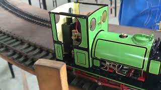 GRS Live Steam Peckett  Prototype Long running video [upl. by Aylsworth]