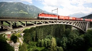 Tauernbahn und Gasteinerbrücke [upl. by Daley]