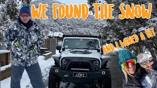 AUSSIE SNOW  ROAD TRIP TO JINDABYNETHREDBOPERISHERGUTHEGA [upl. by Anifled887]