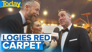 All the highlights from the Logies red carpet  Logie Awards 2022  Today Show Australia [upl. by Dimphia]