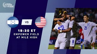 2021 Concacaf Nations League Finals  Honduras vs United States [upl. by Sulienroc152]