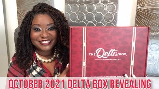 October 2021 Delta Box Revealing [upl. by Holihs96]