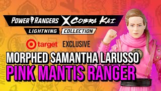 REVIEW Power Rangers Lightning Collection x Cobra Kai Morphed Samantha LaRusso Target Exclusive [upl. by Desberg]