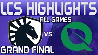 TL vs FLY Highlights ALL GAMES  LCS GRAND FINAL 2024  Team Liquid vs FlyQuest by Onivia [upl. by Haroun213]