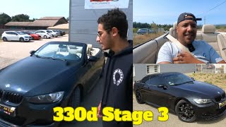 330D Stage 3 E93 Un Cabriolet Diesel Qui Arrache [upl. by Silvano]