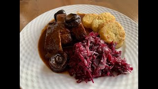 Geschmorte Rehkeule  ein Klassiker für das Weihnachtsfest 2020 WildaufWild Jagd Weihnachtsbraten [upl. by Cordelia681]