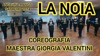 LA NOIA  SANREMO 2024  COREOGRAFIA MAESTRA GIORGIA VALENTINI  CUMBIA  BALLO DI GRUPPO [upl. by Mikkel]